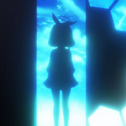 シルエット風