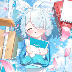 新しい先生を待つアロナ