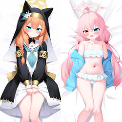 一些抱枕，r18差分还没有画完