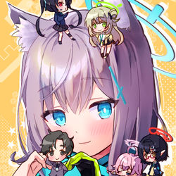 ブルアカアニメ放送記念絵