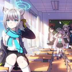 「シロコちゃん、みーつけた☆」