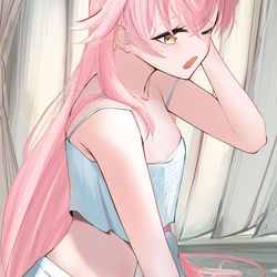 寝起きホシノ