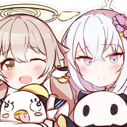 【ブルアカ】阿慈谷ヒフミ& 白洲アズサ