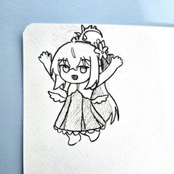 종이 낙서