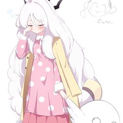パジャマヒナちゃんの絵