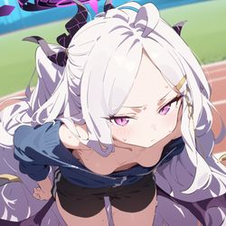 体操服を着るのを忘れたヒナちゃん