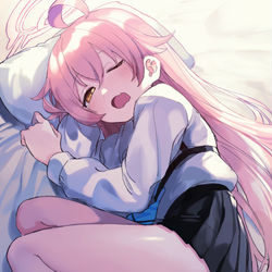 「ふぁ～…メンテおわった～？」