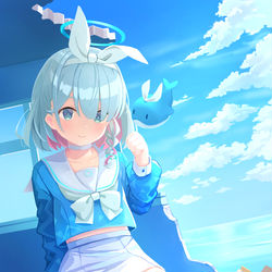 blue