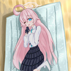 お昼寝からおはようホシノ