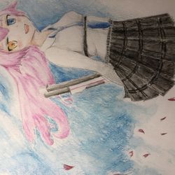 ホシノ描いてみた。