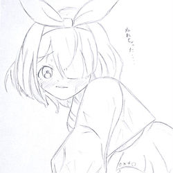 濡れアロナちゃん