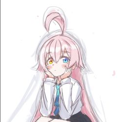 先生おそいなぁ。ホシノ