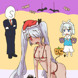 ハロウィンに描いた落書き