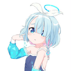謎のスクール水着ウィルスに感染したアロナちゃん