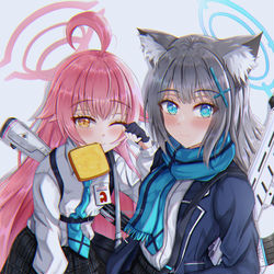Shiroko and Hoshino