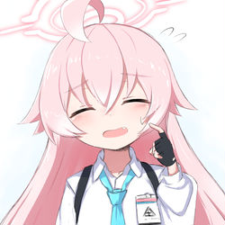 照れてるホシノさん