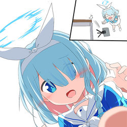 配信中にカメラ落としちゃって大慌てのアロナちゃん