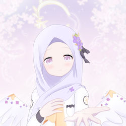 ヒジャブのアズサちゃん