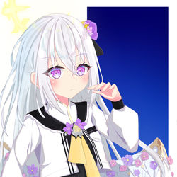 アズサを描きました