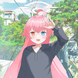 私服ホシノ先輩