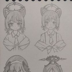 ブルーアーカイブの子:)
