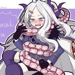 【ブルアカ】ヒナちゃんとタコ🐙