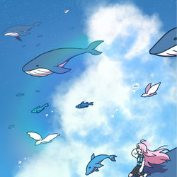 空のお散歩