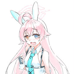 ブルアカらくがき