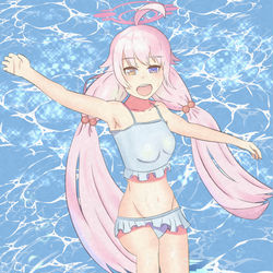 水着ホシノおじさんと海辺で遊ぶだけ