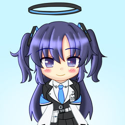 ブルアカデフォルメ絵
