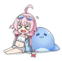 動いていないのに暑いよ～…