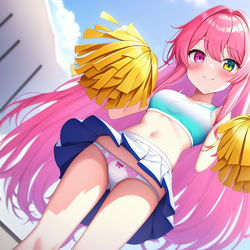小鳥遊ホシノ 啦啦隊 掀裙子