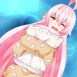 ある魔法少女の格好をしたホシノ