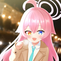 ホシノにダッフルコート着せたい