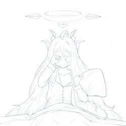 刚睡醒的日奈