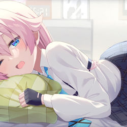 寝起きホシノ