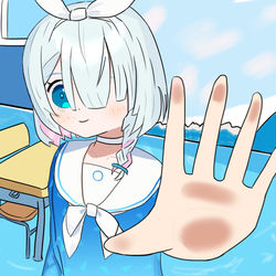 ブルアカのキャラ五十音順に描いていく11 アロナ