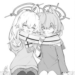 ホシノとシロコ