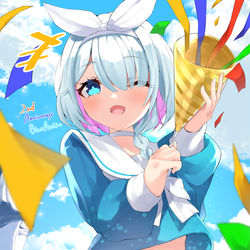 ブルーアーカイブ２周年おめでとうアロナちゃん
