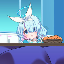 こたつでぬくぬくアロナちゃん
