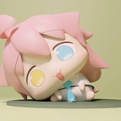 ホシノ3Dモデル完成！