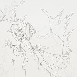 らくがき) <空崎ヒナ•テロ>
