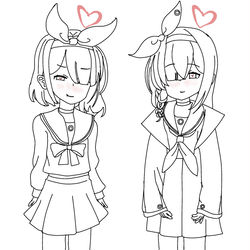 Some sketches for Blue Archive