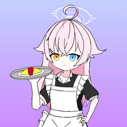 水着ホシノ貯金26日目　メイド服