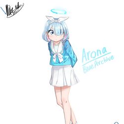 Arona on blue archive