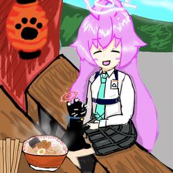 ホシノ&セリカ(加筆)