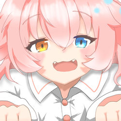 寝ぼけてる小鳥遊ホシノ