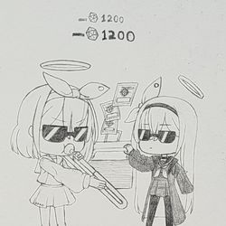 らくがき) <先生のガチャ>