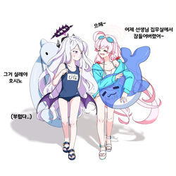 ブルーアーカイブ ヒナとホシノ
