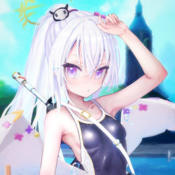 ブルアカ　スク水アズサ